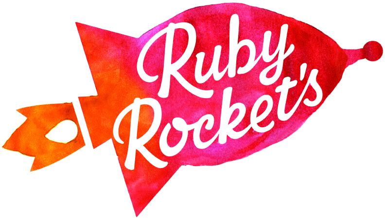 Ruby Rockets logo color